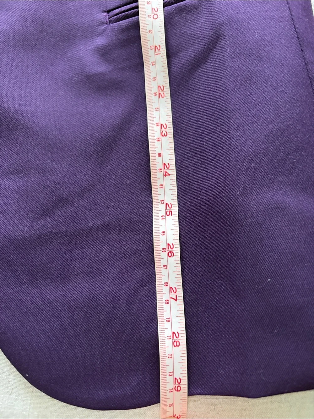 New Men's Purple Blazer – Tailored Modern Fit medium /38R Clemson